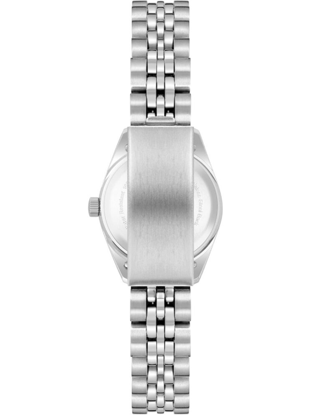 Armitron Women's All Silver Genuine Crystal Accented Bracelet Round Luxury Watch - Picture 3 of 6